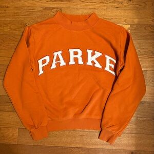 Parke Orange Sweatshirt